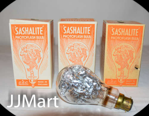 WOW! Vintage Sashalight Photoflash Bulb (2 available)