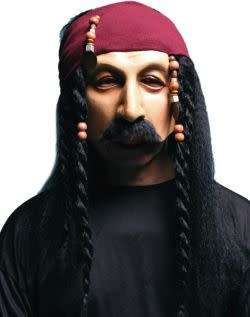 Captain Jack Sparrow Latex Mask
