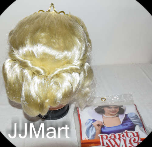 Deluxe Princess Wig with Tiara