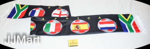 Soccer Scarf FIFA 2010 memorabilia