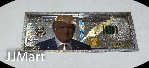Novelty $100 bill Donald Trump
