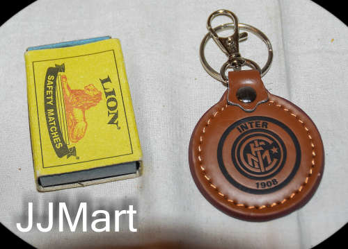 Inter Milan Leather Keyring