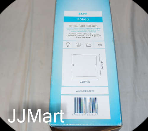 Eglo Borgo  Wall/Ceiling Light, Satin