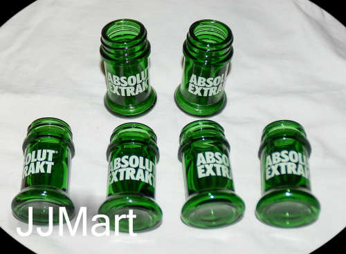 6 x Absolut Extrakt Shot Glasses