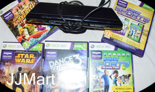 X Box 360 Kinect and games
