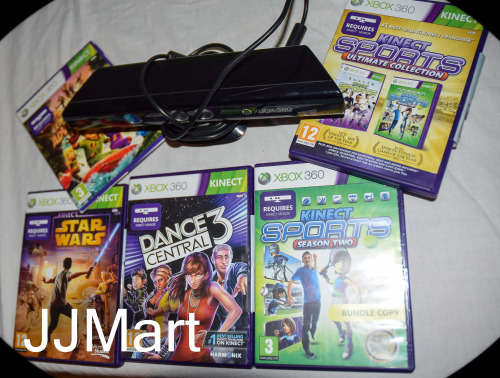 X Box 360 Kinect and games