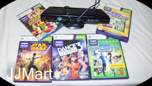 X Box 360 Kinect and games