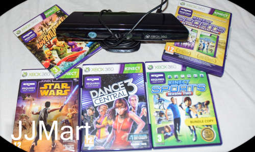 X Box 360 Kinect and games