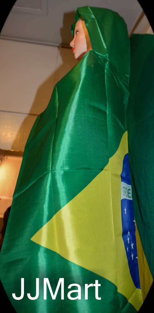 Brazilian Flag `Poncho`