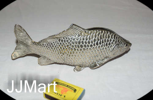 Vintage Silver Fish Letter/Serviette Holder