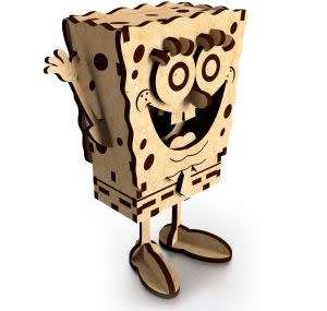 Wooden 3D Spongebob Puzzle