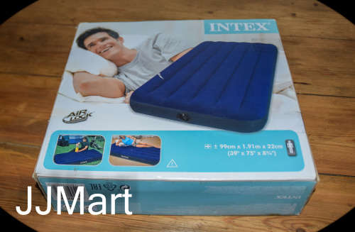 INTEX Airbed Airlock - Twin 99 x 191 x 22cm