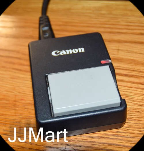 Canon LC-E5E Compact Battery Charger + Hahnel LP - E5 Battery included