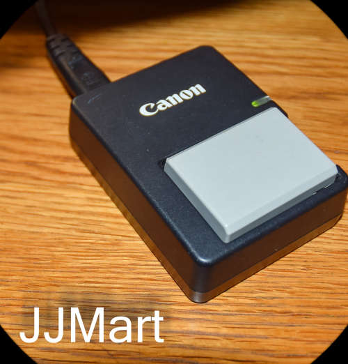 Canon LC-E5E Compact Battery Charger + Hahnel LP - E5 Battery included