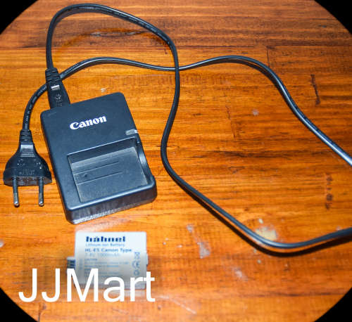Canon LC-E5E Compact Battery Charger + Hahnel LP - E5 Battery included