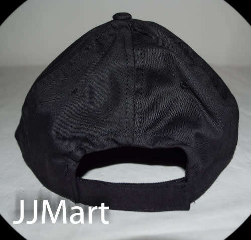 5 x Chef Cap Black with Velcro