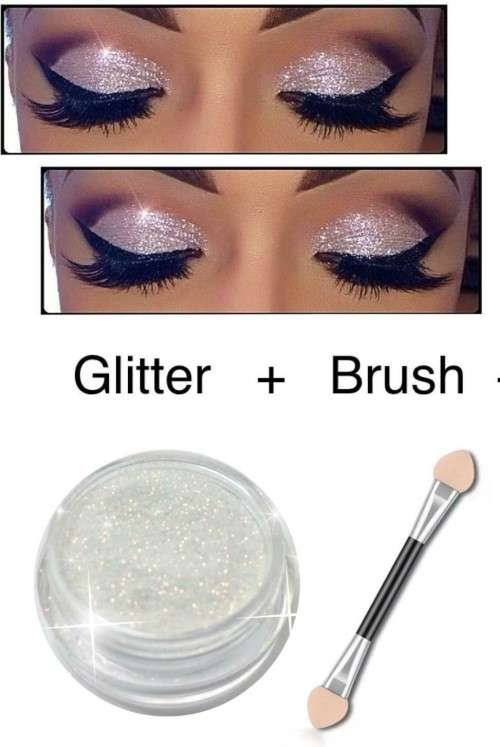 Body Glitter flakes with brush` x 24