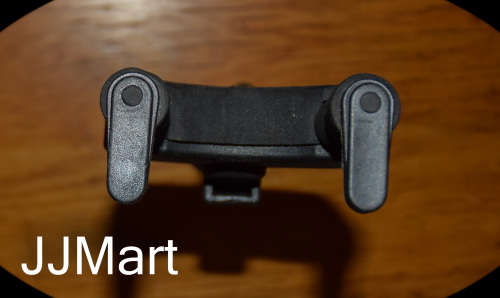 Hercules Wall Mount Long Arm Steel Guitar Hanger with Auto Grip System (Black) (2 available)