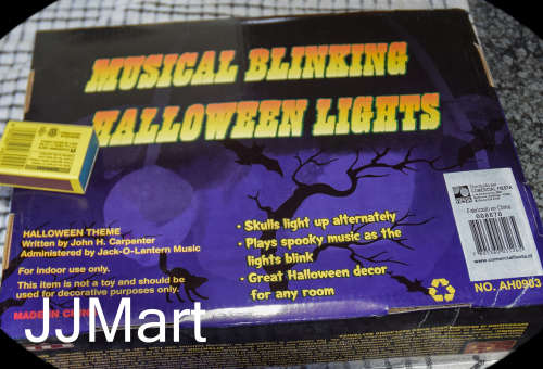 Musical Colour Changing Halloween Lights