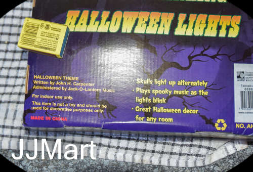 Musical Colour Changing Halloween Lights