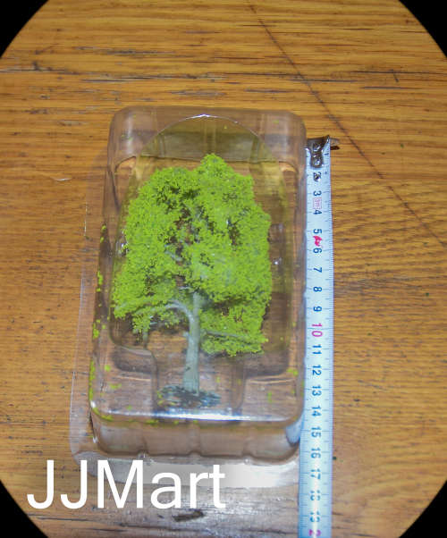 Railway Model Train Station Tree (light green leafs)
