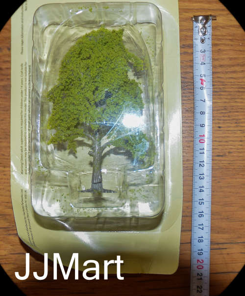 Railway Model Train Station Tree (light green leafs)