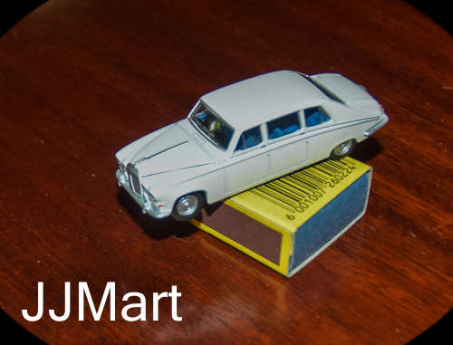 Railway Model Train Station - Daimler White Wedding Car