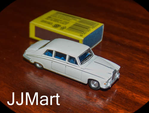 Railway Model Train Station - Daimler White Wedding Car