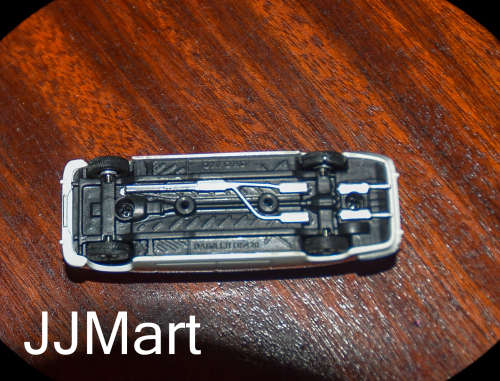 Railway Model Train Station - Daimler White Wedding Car