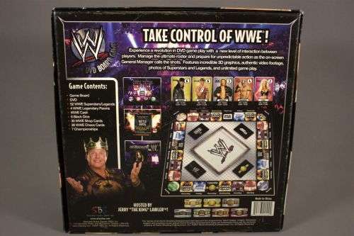 WWE DVD Board Game