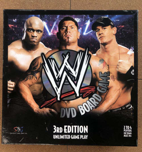 WWE DVD Board Game