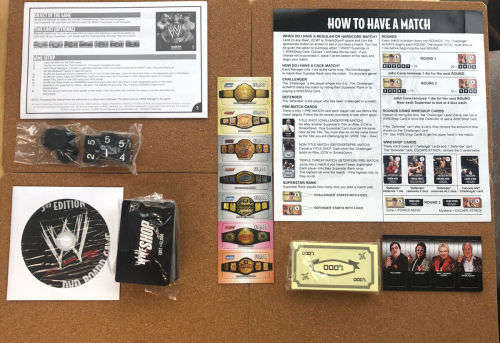 WWE DVD Board Game