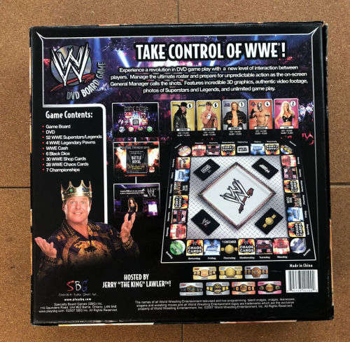WWE DVD Board Game