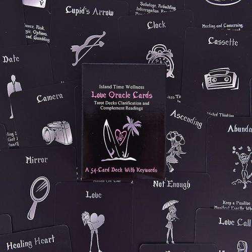 54 Island Time Wellness Love Oracle Cards Tarot Card Divination Board Game Cards