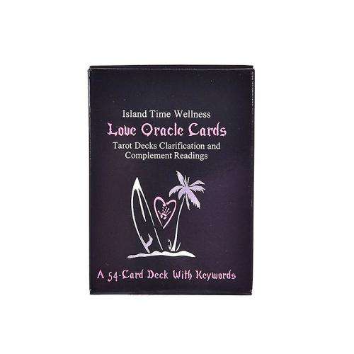 54 Island Time Wellness Love Oracle Cards Tarot Card Divination Board Game Cards