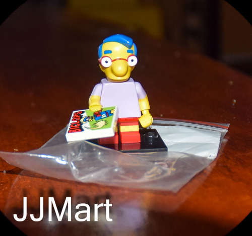 Lego Minifigures Genuine Complete The Simpsons Milhouse