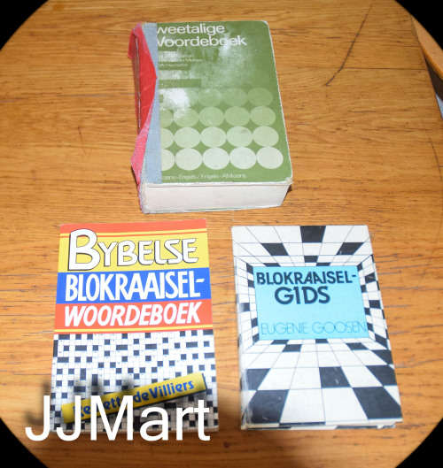 3 x Afrikaanse Boeke