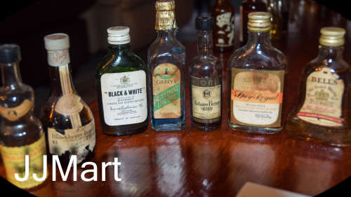 Vintage  Miniature Alcohol Bottles x 12 - Lot 1