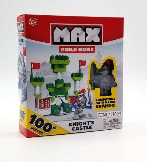 MAX Build More Knight`s Castle 101 Piece Construction Play Set by ZURU