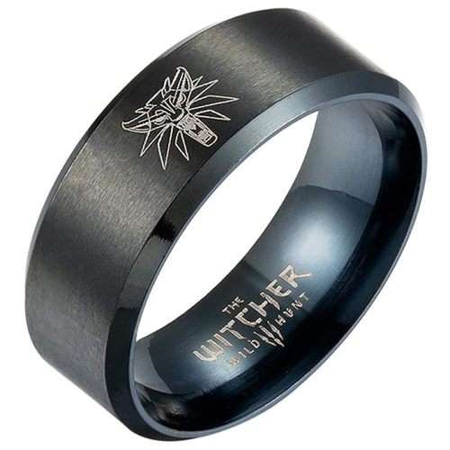 Costume Jewellery : Wolf Head Pattern Ring The Witcher 3 Wild Hunt   - Size 10