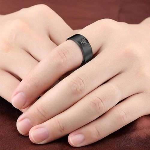 Costume Jewellery : Wolf Head Pattern Ring The Witcher 3 Wild Hunt   - Size 10