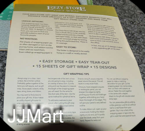 Gift Wrapping Pad - G