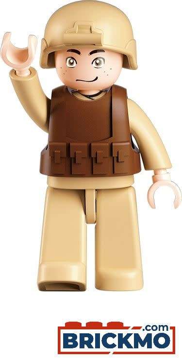 SLUBAN ARMY TANK M38-B0587B - 8 INTO 1 (Box damaged)