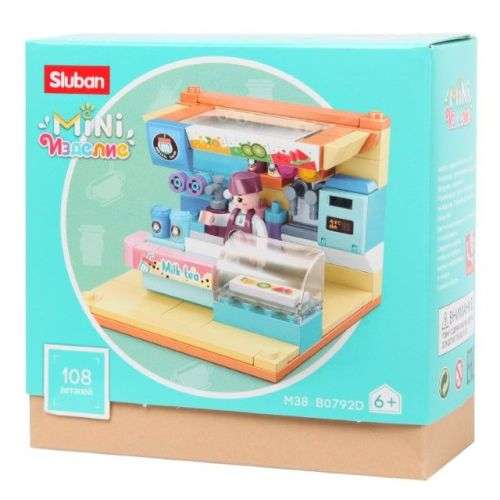 Sluban Mini Handcraft - Juice Bar 108 Pieces