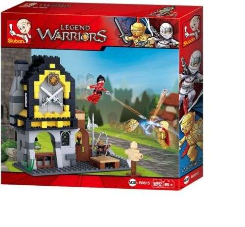 Sluban Blacksmith Shop - 280 Pieces