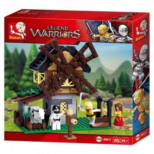Sluban Legend Warriors Windmill - 291 Pieces