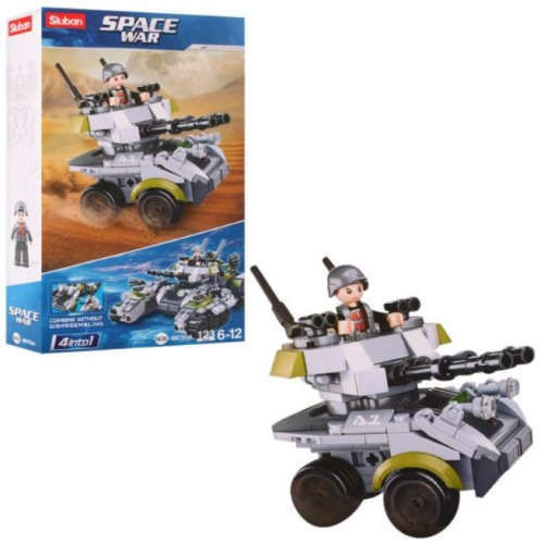 Sluban Space War 4 in 1 - 123 Piece