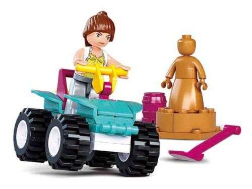 Sluban Girls Dream Quad Bike - 51 Piece