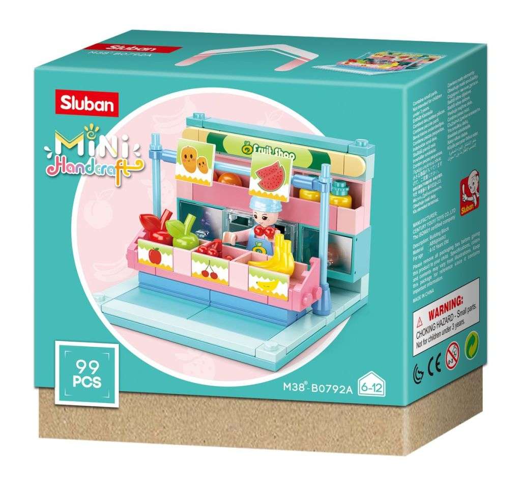 Sluban Mini Handcraft - Greengrocer 99 Pieces