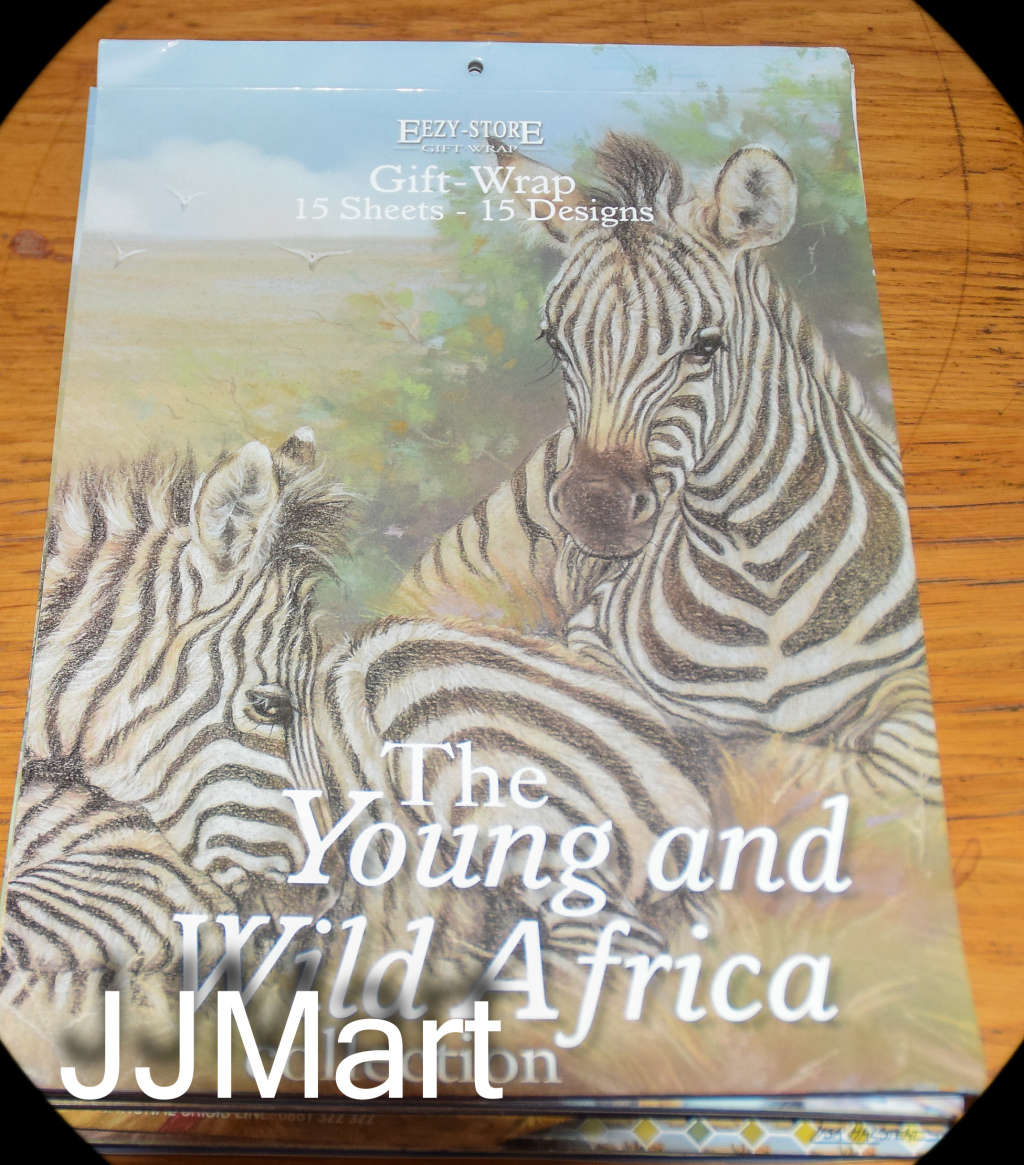 Craft / School Book / Gift Wrapping Pad - Young and wild